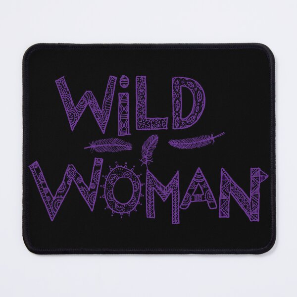 Item preview, Wild Woman - purple print designed and sold by TangerineMeg.