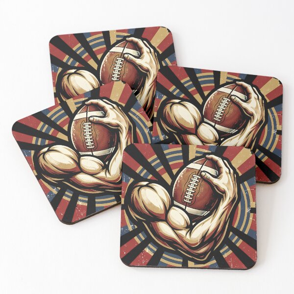 Item preview, Built Like A Giant Strong Football Player Vintage Sports designed and sold by RoyesButler.