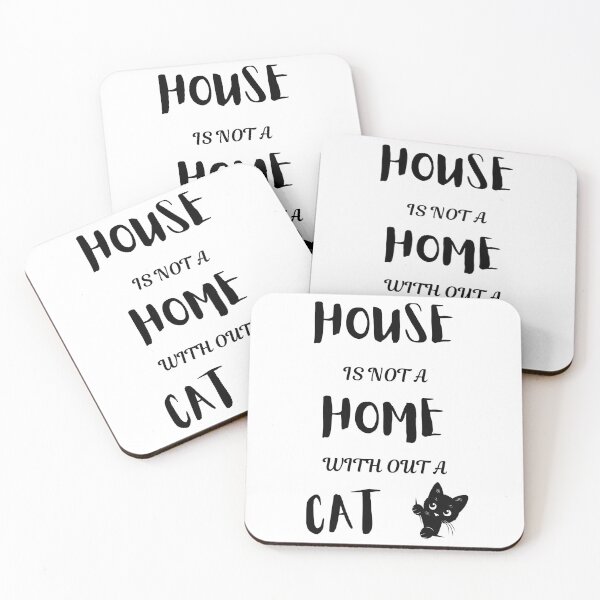 Item preview, House Is Not A Home With Out A Cat. designed and sold by Dinasshop.