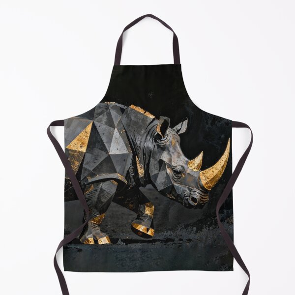 Item preview, Geometric rhino sculpture designed and sold by paulrommer.