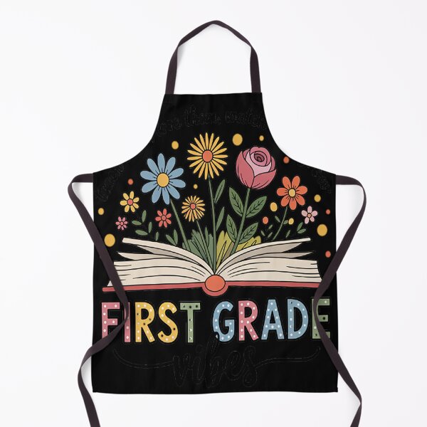 Item preview, First Grade Vibes Wildflower Book Back To School Teacher designed and sold by orlodrake.