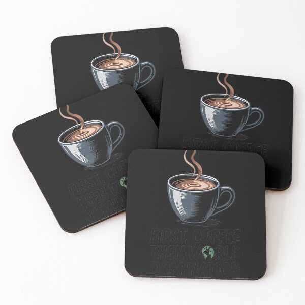 Item preview, First, Coffee Then World Domination designed and sold by orlodrake.
