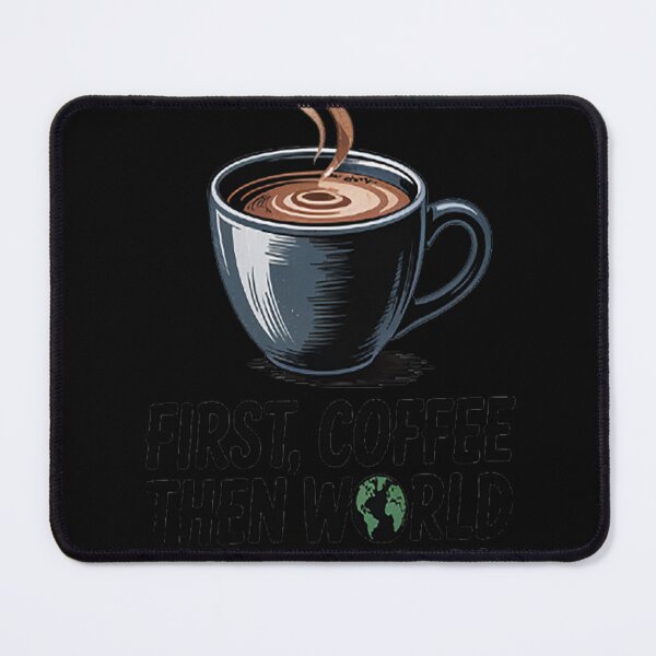 Item preview, First, Coffee Then World Domination designed and sold by orlodrake.