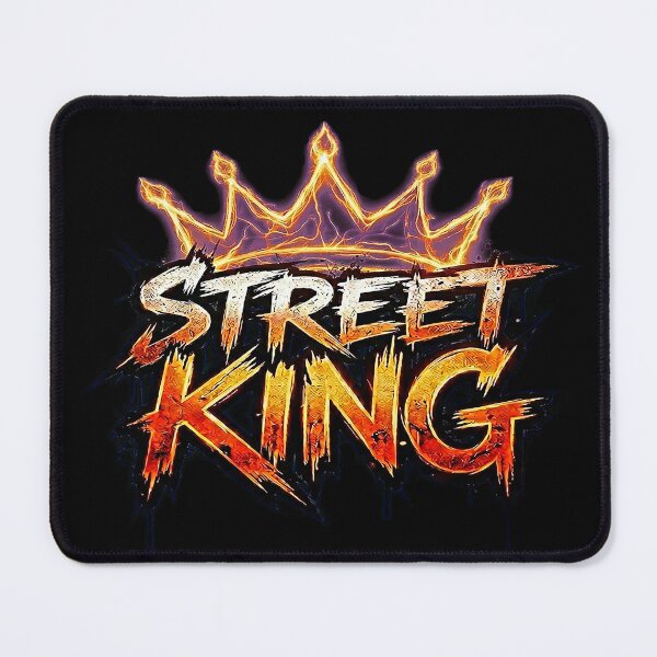 Item preview, Street King Graffiti Design | Crown Fire Urban Typography  designed and sold by Mysterious Shop.