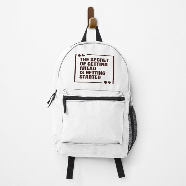 Item preview, Getting Ahead Starts with Getting Started – Motivational Quote for Productivity & Action designed and sold by Bright Nest Studio.