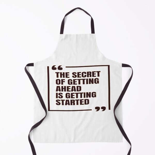 Item preview, Getting Ahead Starts with Getting Started – Motivational Quote for Productivity & Action designed and sold by Bright Nest Studio.
