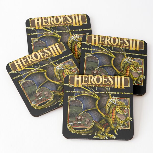 Item preview, Heroes Of Might And Magic Iii - Gold Dragons designed and sold by elabdhasyaf.