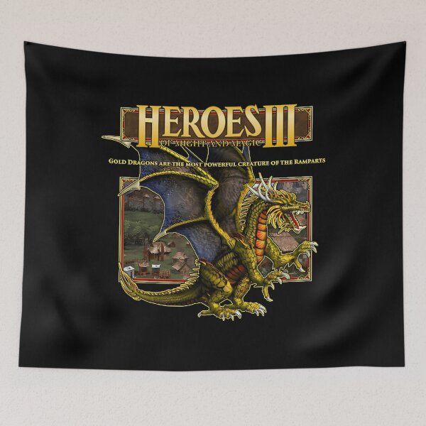Item preview, Heroes Of Might And Magic Iii - Gold Dragons designed and sold by elabdhasyaf.
