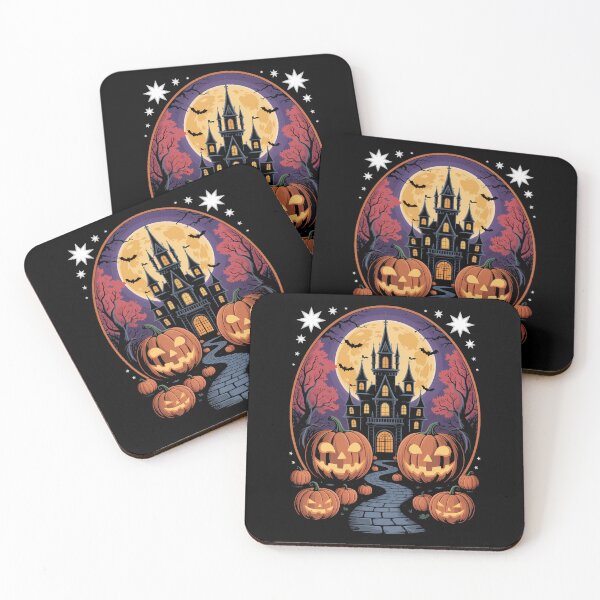 Item preview, Spooky Haunted House Scary Orange Pumpkin Halloween designed and sold by Formatage.