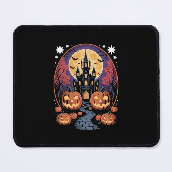 Item preview, Spooky Haunted House Scary Orange Pumpkin Halloween designed and sold by Formatage.