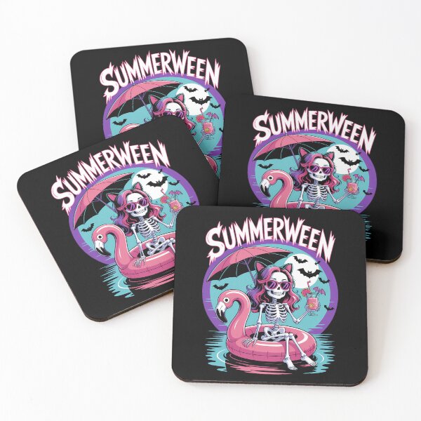 Item preview, Summerween Ghost Summer Halloween Vibes designed and sold by Formatage.