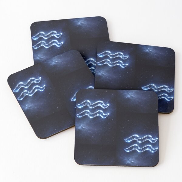 Artikelvorschau, Sternzeichen Wassermann ♒️ | Kosmisch-blaue, himmlische Ästhetik | Futuristisches Astrologie-Design | Horoskop-Geschenk für die Wassermann-Saison entworfen und verkauft von Bonitivity Zodiacs.