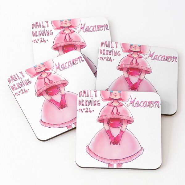 Item preview, Macaron Pink Bloom designed and sold by rosca-pen-case.