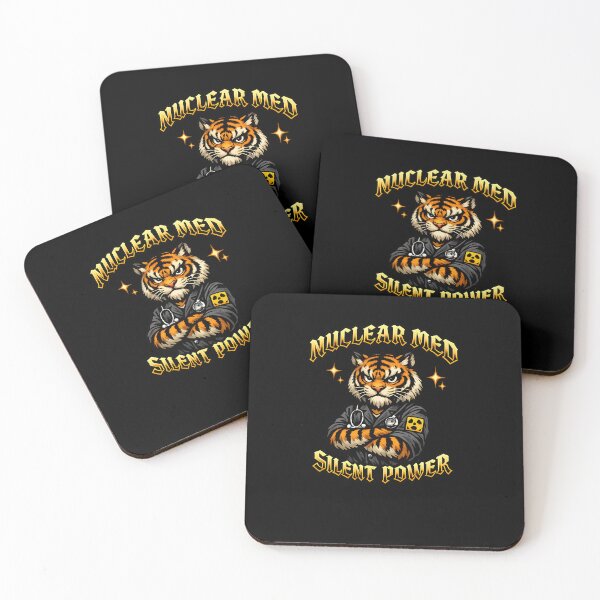 Item preview, Nuclear Med Silent Power – Tiger Nuclear Medicine Tech Design designed and sold by ClinicalHubs.
