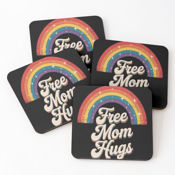 Item preview, Free Mom Hugs Rainbow Heart LGBT Flag LGBT Pride Month designed and sold by orlodrake.