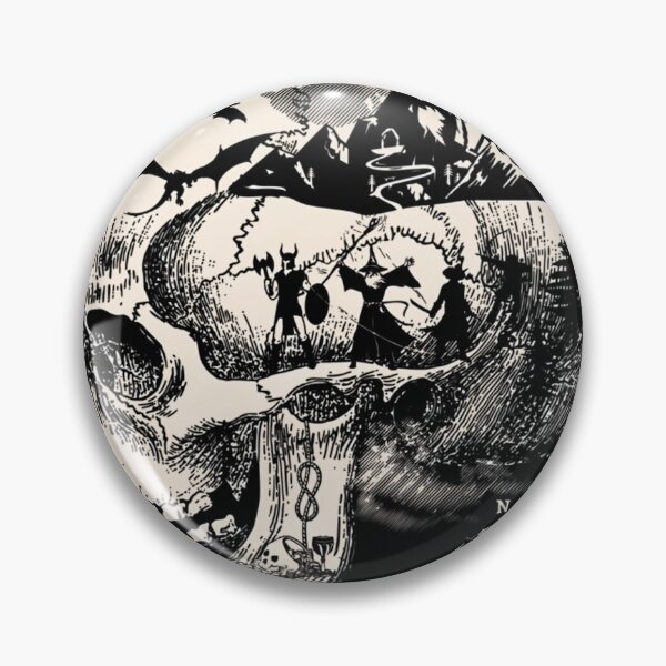 Item preview, Dungeons And Dragons Roll High Or Die. Party Fighting Dragons In A Skull Scene. designed and sold by elabdhasyaf.