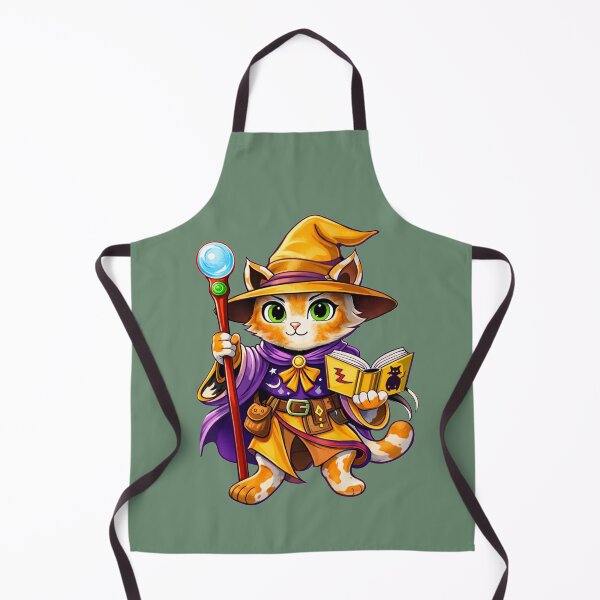 Item preview, Cute fortune-telling cat drawing. designed and sold by chromyral-creations.
