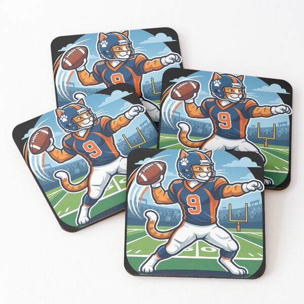 Item preview, Funny Cat Quarterback Football Cute Sports Cat designed and sold by RoyesButler.