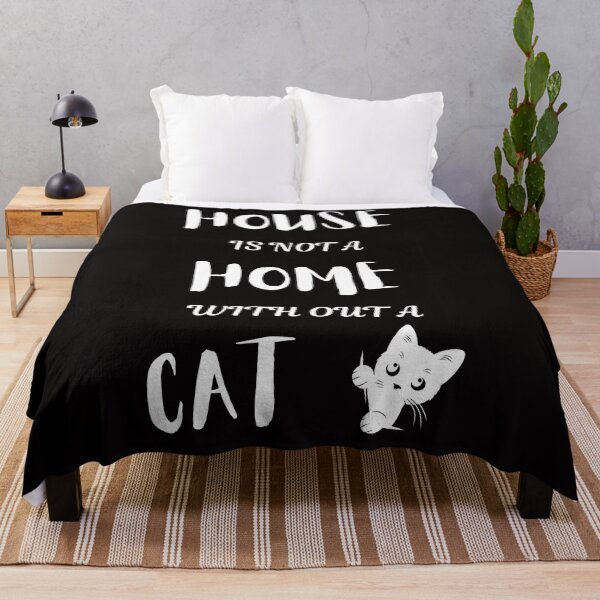 Item preview, House Is Not A Home With Out A Cat. designed and sold by Dinasshop.