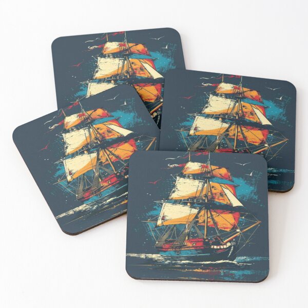 Item preview, Ocean explorer of Vibrant sail designed and sold by NivyasArtistry.