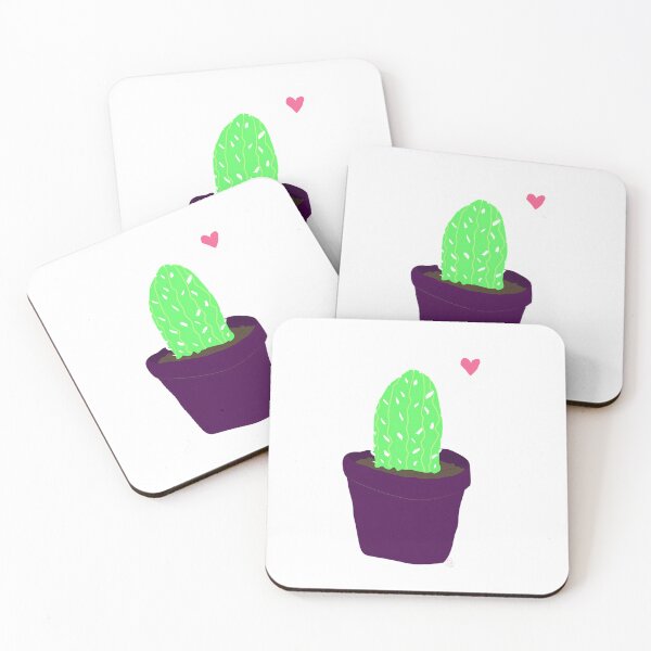 Item preview, Cute Happier Cactus Potted Plant Art designed and sold by xtcghsyrpx48.