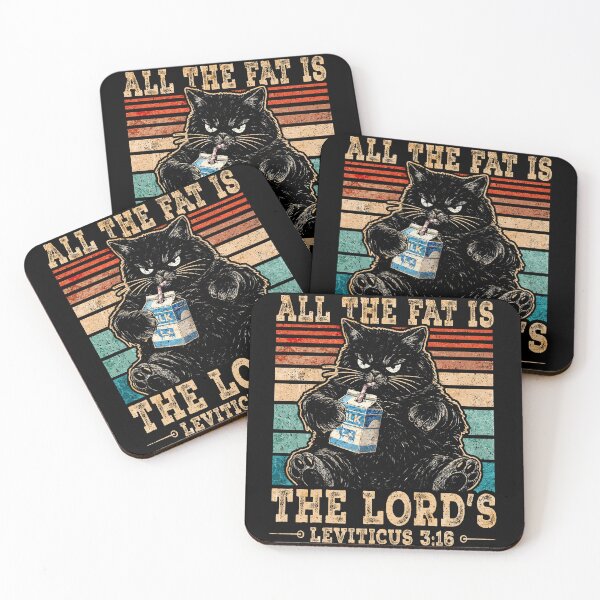 Item preview, All The Fat is The Lord's Leviticus 3:16 designed and sold by Patchina.