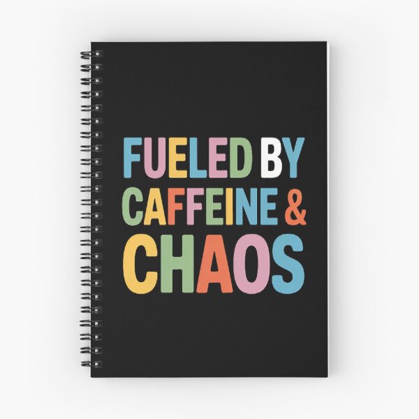 Item preview, Fueled By Caffeine And Chaos Coffee Lovers Woman designed and sold by orlodrake.