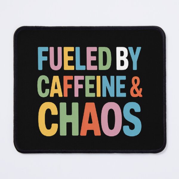 Item preview, Fueled By Caffeine And Chaos Coffee Lovers Woman designed and sold by orlodrake.