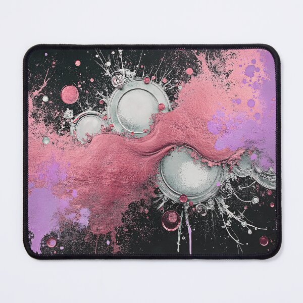 Item preview, Abstract Pink and Black Steampunk Design designed and sold by Huskyyy Designs.