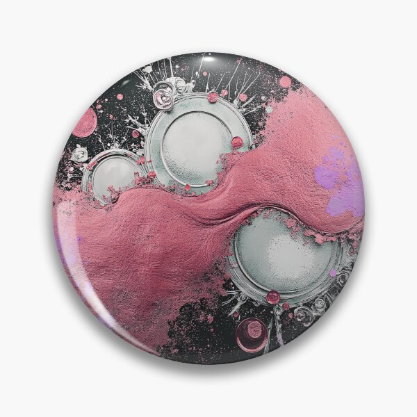 Item preview, Abstract Pink and Black Steampunk Design designed and sold by Huskyyy Designs.