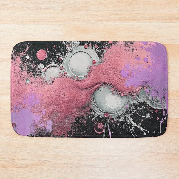 Item preview, Abstract Pink and Black Steampunk Design designed and sold by Huskyyy Designs.