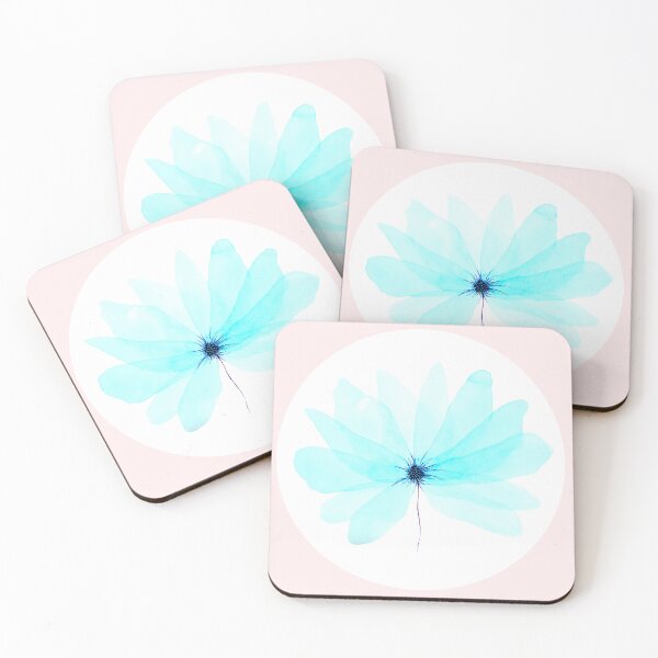Item preview, Overlapping watercolour flower designed and sold by helengarvey.