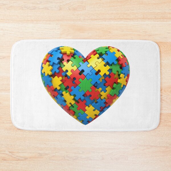 Item preview, Colorful 3D puzzle heart designed and sold by ZXSTORE.