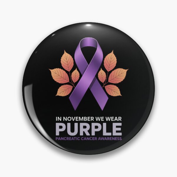 Item preview, In November We Wear Purple Pancreatic Cancer Awareness  designed and sold by EllenJast.