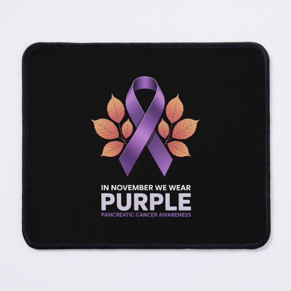 Item preview, In November We Wear Purple Pancreatic Cancer Awareness designed and sold by EllenJast.