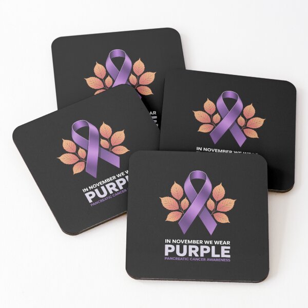 Item preview, In November We Wear Purple Pancreatic Cancer Awareness  designed and sold by EllenJast.