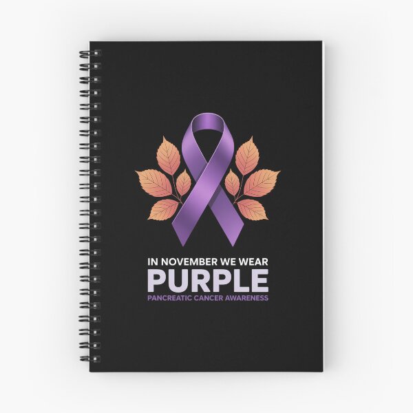 Item preview, In November We Wear Purple Pancreatic Cancer Awareness  designed and sold by EllenJast.