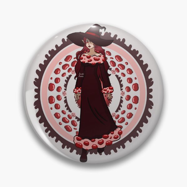 Item preview, Bleeding Mushroom Witch designed and sold by Dafu Arts.