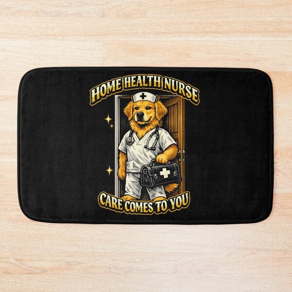 Item preview, Home Health Nurse Care Comes To You – Dog Nurse In-Home Care Design designed and sold by ClinicalHubs.