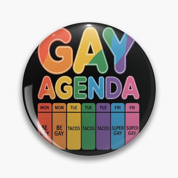 Item preview, Gay Agenda LGBTQ Rainbow Flag Pride Month Ally designed and sold by orlodrake.