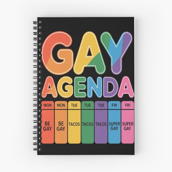 Item preview, Gay Agenda LGBTQ Rainbow Flag Pride Month Ally designed and sold by orlodrake.