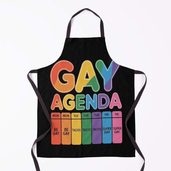 Item preview, Gay Agenda LGBTQ Rainbow Flag Pride Month Ally designed and sold by orlodrake.