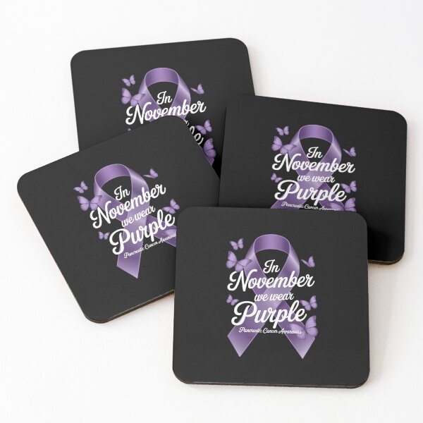 Item preview, in November We Wear Purple Pancreatic Cancer Awareness designed and sold by EllenJast.