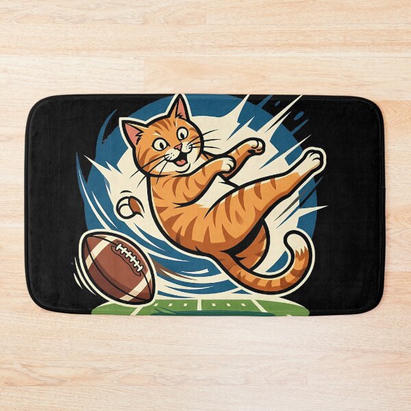Item preview, Funny Football Cat Fail Cute Cat Humor Sports designed and sold by RoyesButler.