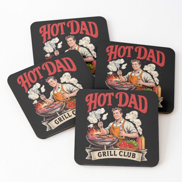 Item preview, Hot Dad Grill Club fathers day designed and sold by BlightedArt.