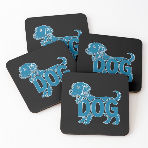 Item preview, Dog Silhouette with Bold Typography – Pet Lover’s Design designed and sold by LittleLoopArt.