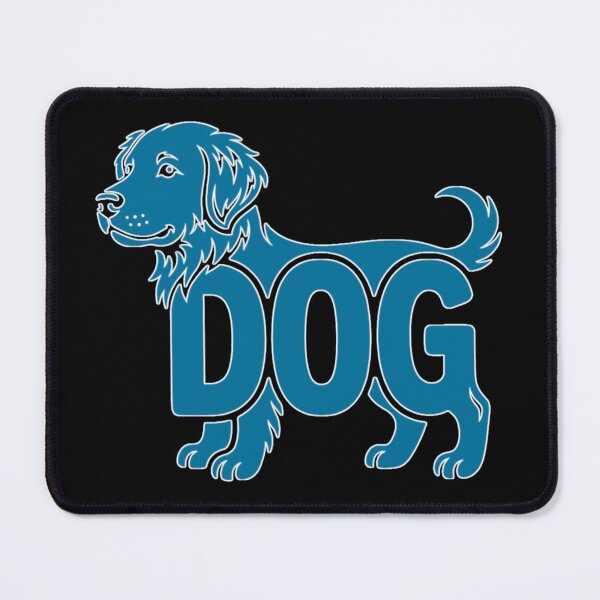 Item preview, Dog Silhouette with Bold Typography – Pet Lover’s Design designed and sold by LittleLoopArt.