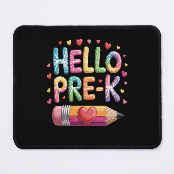 Item preview, Hello Pre-K Pencil Teacher Student Tie Dye _1_1 designed and sold by kakashinn.