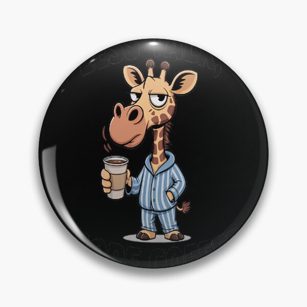 Artikelvorschau, Giraffe hält Kaffee entworfen und verkauft von orlodrake.