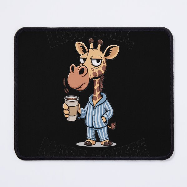 Artikelvorschau, Giraffe hält Kaffee entworfen und verkauft von orlodrake.